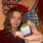 Marie Ulven Ringheim Instagram - want gum? or album? you’ll get shocked either way🤝