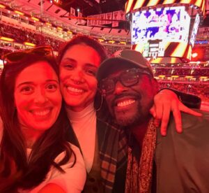 Marina Squerciati Instagram - Go Blackhawks! @nhlblackhawks! 🏒#BestDayEver #OneChicago #crossover #friends