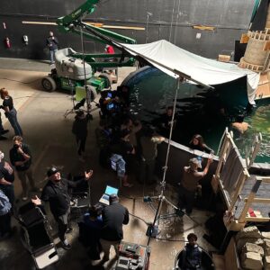 Marina Squerciati Instagram - TONIGHT is the 200th episode of #ChicagoPD! I spent most of the episode on the floor of a subway train or in a vat of water. Everyone on #cpd put their blood, sweat and talent into tonight. We can't wait to share it with YOU!! #200thepisode #wolfpack #wemadeit #thankstoyou #chihards #burzek