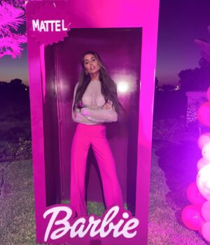 Marine El Himer Instagram - 30 is just a number .. what a party ! It’s a wrap 🎀

Thanks to @the_sisters_event for your work 🛼
#barbie