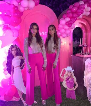 Marine El Himer Instagram - 30 is just a number .. what a party ! It’s a wrap 🎀

Thanks to @the_sisters_event for your work 🛼
#barbie