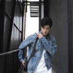 Mario Maurer Instagram - Denim energy with the sunlight #Fendi #FendiSummer @fendi