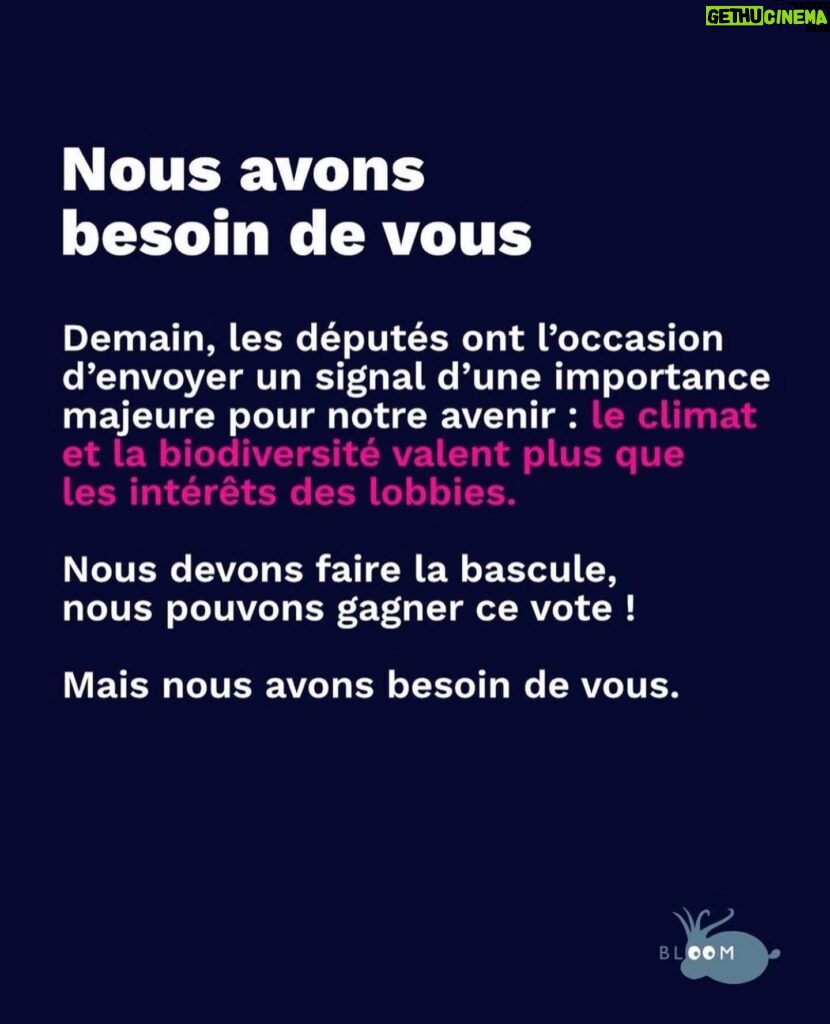 Marion Cotillard Instagram - @emmanuelmacron @stephane_sejourne @pascal.canfin vous devrez un jour prochain rendre des comptes #honte