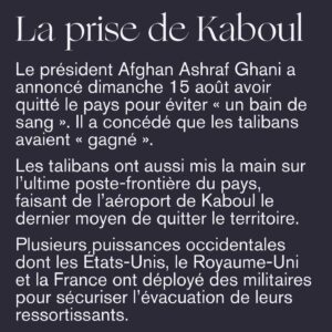 Marion Cotillard Instagram - #Repost @onpensequoi
・・・
Des dizaines de talibans ont pris le palais présidentiel de Kaboul ce dimanche, après une offensive fulgurante. Dans la capitale, des files immenses se sont formées devant les banques où les habitant·es tentaient de retirer leur argent, tandis que des embouteillages massifs sont apparus alors que des voitures remplies cherchaient à quitter la ville.

#afghanistan #kabul #kaboul