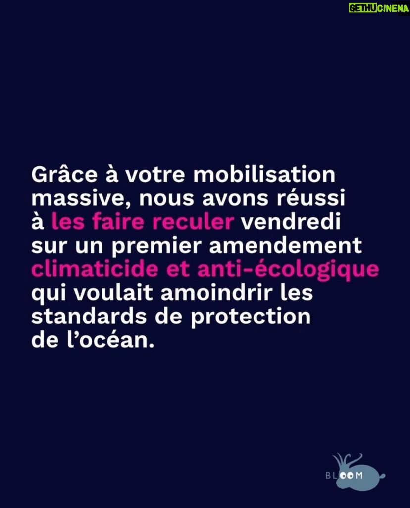 Marion Cotillard Instagram - @emmanuelmacron @stephane_sejourne @pascal.canfin vous devrez un jour prochain rendre des comptes #honte