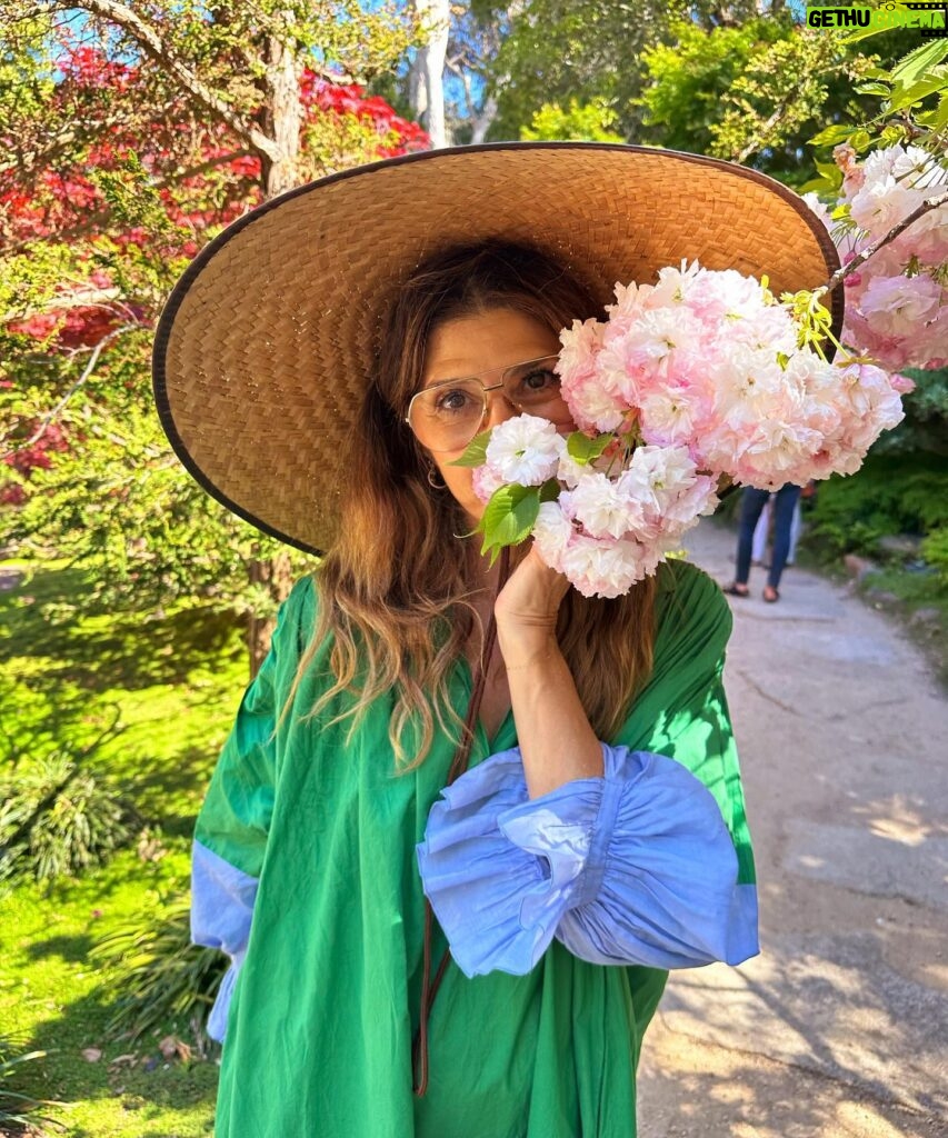 Marisa Tomei Instagram - A beautiful day @lotusland_gannawalska 🪷