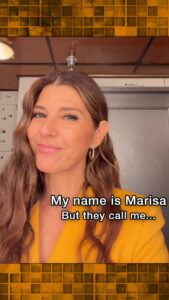 Marisa Tomei Instagram - @marisatomei 🤩 #ThatsNotMyName #FallonTonight