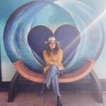 Mariska Hargitay Instagram - #NashvilleMoment #CountryGirl #♥️ #NashvilleGotAWholeLotOfHeart #MissYall 💙 #HeartArt #IHeartNashville. #RayOfLight 3rd Ave