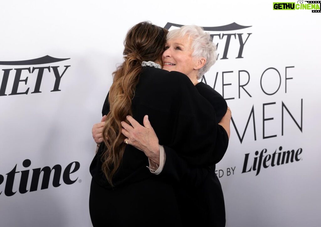 Mariska Hargitay Instagram - Magnificent @glennclose My heart is so full. I have no words to express how grateful I am to you for your words yesterday. You are a light. You are a poet. You are one of the most generous creatures I’ve ever met in my life, and I thank my lucky stars that I have been blessed with this celestial friendship. Thank you and I just love you so crazy. I propose to you….. that we be friends and tenders of each other’s heart and deepest sisters of the soul forever. #ThePowerOfWomen #Sisterhood