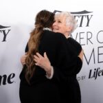 Mariska Hargitay Instagram - Magnificent @glennclose My heart is so full. I have no words to express how grateful I am to you for your words yesterday. You are a light. You are a poet. You are one of the most generous creatures I’ve ever met in my life, and I thank my lucky stars that I have been blessed with this celestial friendship. Thank you and I just love you so crazy. I propose to you….. that we be friends and tenders of each other’s heart and deepest sisters of the soul forever. #ThePowerOfWomen #Sisterhood