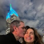 Mariska Hargitay Instagram - #AboutLastNight 💙💚