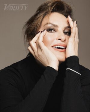 Mariska Hargitay Instagram - Thank you @georgisandev for making me feel like a #SuperModel. Your artistry and your attention to detail blows my mind. And your warmth just melts me. @variety