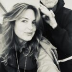 Mariska Hargitay Instagram - #SundayFunday always a joy when I get to see this one ♥️✂️💇🏻‍♀️ #MagicMaker #TheBestest #Refreshed #HairMaster love u cm #ManeAttraction