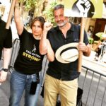 Mariska Hargitay Instagram - #sagstrike2023 #westandwithsagaftra #sagaftra #sagaftramember #sagaftrastrong #1U #sagaftrastrike #Solidarity #WGAstrong #AFamilyThatStrikesTogether….