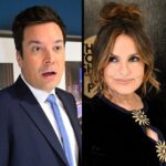 Mariska Hargitay Instagram - @therealmariskahargitay is here tonight… *DUN DUN* @nbclawandorder #FallonTonight