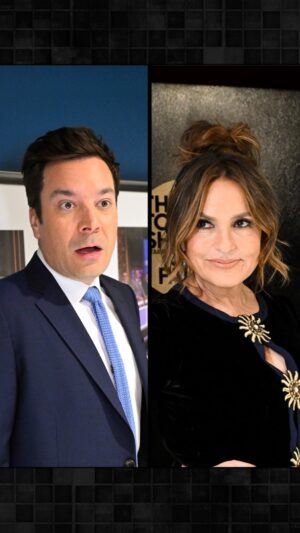 Mariska Hargitay Instagram - @therealmariskahargitay is here tonight… 

*DUN DUN* @nbclawandorder #FallonTonight