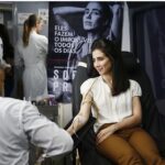 Marjorie Estiano Instagram - Numa parceria com o @hemorio , lançamos a 2a temporada do Sob Pressão. O primeiro episódio já está no @globoplay . Muito feliz de participar. Obrigada! #sobpressao #doesangue ❤️