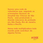 Marjorie Estiano Instagram - Eu participo dessa grande rede de voluntários. É muito fácil ajudar e não precisa sair de casa! Juntos podemos fazer muito. O trabalho aqui já começou. É possível colaborar de 3 formas: *Doação em dinheiro* p/remuneração de costureiras, entregadores ou compra de material. *Doação de tempo* montando viseiras, costurando, divulgando ou nos conectando a quem pode doar ou precisa de ajuda. *Doação de Material* contribuindo com tecido, elástico ou cadarço. Vamos sair dessa juntos! Quer ajudar? @doemascarasbrasil DoeMascarasBrasil@gmail.com WhatsApp 55 21 99145 1555 ❤️❤️❤️❤️
