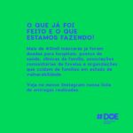 Marjorie Estiano Instagram - Eu participo dessa grande rede de voluntários. É muito fácil ajudar e não precisa sair de casa! Juntos podemos fazer muito. O trabalho aqui já começou. É possível colaborar de 3 formas: *Doação em dinheiro* p/remuneração de costureiras, entregadores ou compra de material. *Doação de tempo* montando viseiras, costurando, divulgando ou nos conectando a quem pode doar ou precisa de ajuda. *Doação de Material* contribuindo com tecido, elástico ou cadarço. Vamos sair dessa juntos! Quer ajudar? @doemascarasbrasil DoeMascarasBrasil@gmail.com WhatsApp 55 21 99145 1555 ❤️❤️❤️❤️