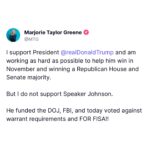 Marjorie Taylor Greene Instagram -