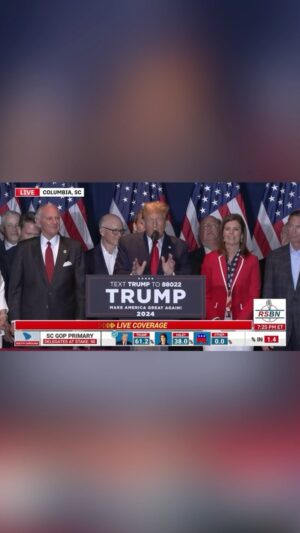 Marjorie Taylor Greene Instagram - I will always be on your side, Mr. President!

Congratulations on another HISTORIC victory in South Carolina!!

We will defeat Crooked Joe Biden in November! #MAGA 🇺🇸