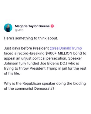 Marjorie Taylor Greene Instagram - 🤔🤔🤔🤔🤔