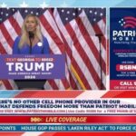 Marjorie Taylor Greene Instagram - Joe Biden’s open border policies killed Laken Riley. At the State of the Union, he couldn’t even say her name right. President Trump will end this garbage now! SECURE THE BORDER!!! #MAGA 🇺🇸