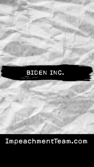 Marjorie Taylor Greene Instagram - Money laundering, shell companies, prostitution rings, foreign bribes, and influence peddling. All part of a days work at Biden Inc. #ImpeachBiden

ImpeachmentTeam.com