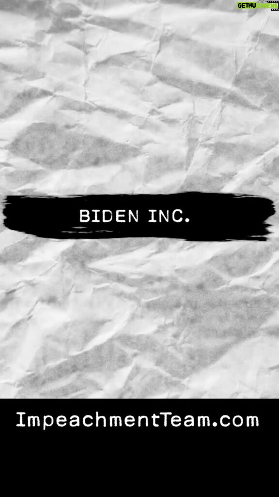 Marjorie Taylor Greene Instagram - Money laundering, shell companies, prostitution rings, foreign bribes, and influence peddling. All part of a days work at Biden Inc. #ImpeachBiden ImpeachmentTeam.com