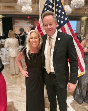 Marjorie Taylor Greene Instagram - It was a magical evening with my daughter Lauren at Mar-a-Lago for the Trumpettes big annual event! Thank you Tony Holt Kramer and all the Trumpettes for your amazing support of our GREAT President!! And thank you Sergio Gor and Winning Team Publishing for huge success with my book MTG!! We had a wonderful time with so many great patriots and friends! Let’s Make America Great Again in 2024 and elect Donald J. Trump!! 🇺🇸🇺🇸🇺🇸