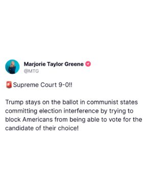 Marjorie Taylor Greene Instagram - #MAGA