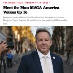 Marjorie Taylor Greene Instagram - Referencing Pres Trump in the media: “‘He always goes to Brian — he’ll find him in any gaggle,’ said Ron Filipkowski.” Great piece about a really special guy, @brianglenntv , one of the nicest guys I know. 📰🔗 LINK IN BIO