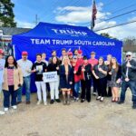 Marjorie Taylor Greene Instagram - I just stopped in to greet some incredible @TeamTrump South Carolina volunteers making phone calls and working hard to deliver a historic victory for President Trump tonight! MAKE AMERICA GREAT AGAIN!!! 🇺🇸 SC.DonaldJTrump.com