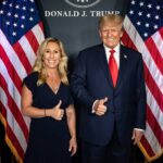 Marjorie Taylor Greene Instagram - Wishing a tremendous Presidents’ Day to the man who will make America great again! I will always stand with President Trump and I’m so excited to send him back in the White House!! #MAGA 🇺🇸