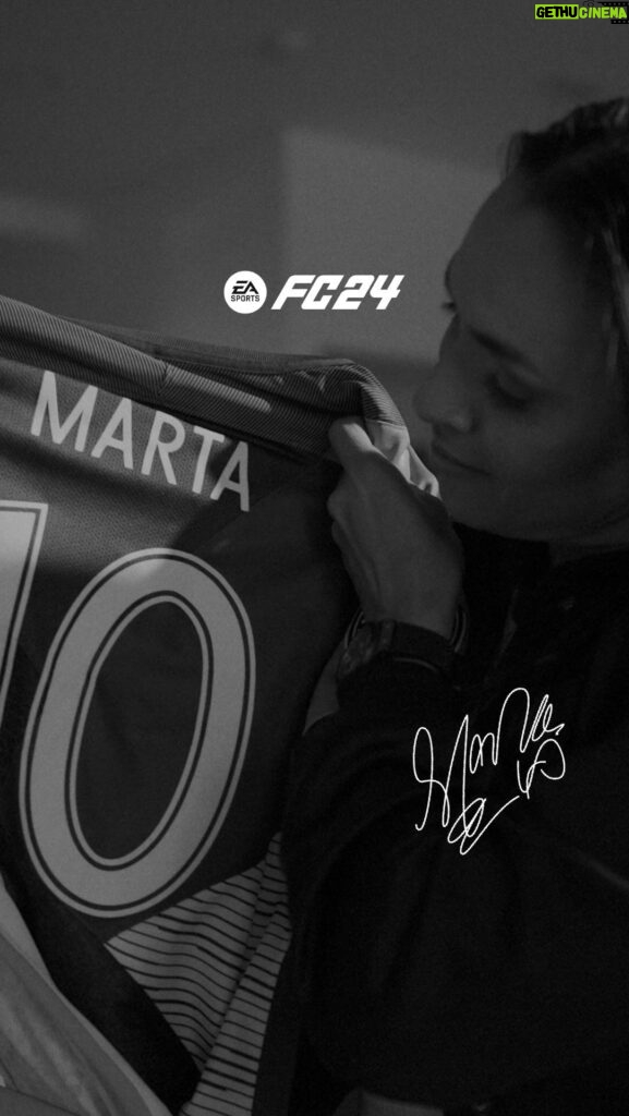 Marta Instagram - The powerful dream of a girl has come true. 🎮🚀 #TheWorldsGame #FC24 O sonho poderoso de uma menina se tornou realidade. 🎮🚀 #OJogoDeTodoMundo #FC24 Tune in this Saturday to watch Marta's first game of the season. ⚽️