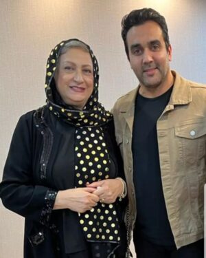Maryam Amirjalali Instagram - اکران‌خصوصی‌فیلم‌سینمائی‌هولیا درکنارهنرمندخوبمون‌پوریاپورسرخ💙