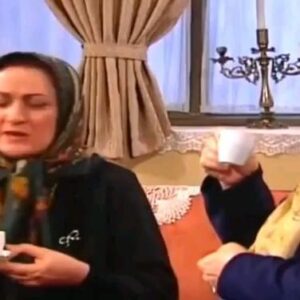 Maryam Amirjalali Instagram - کاری بیاد ماندنی ازخانم 
مرضیه برومند سریال کاراگاه 
شمسی ومادام 💙