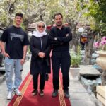 Maryam Amirjalali Instagram - یک‌روز‌خوب‌‌درکنار‌مهندس میلاد‌خطیبی‌ عزیز درباغ گیلاس‌💙