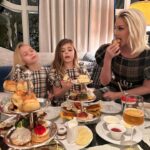 Maryse Mizanin Instagram - My girls love playing tea time, so we took them to the real afternoon tea 🫖 @thepeninsulabh 🤍