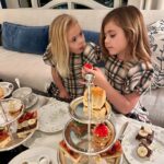 Maryse Mizanin Instagram - My girls love playing tea time, so we took them to the real afternoon tea 🫖 @thepeninsulabh 🤍