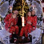 Maryse Mizanin Instagram - Joyeux Noël 🎄 from our family to yours!!!! ❤️❤️❤️ #MerryChristmas Set decor ❄️ @queenie1155