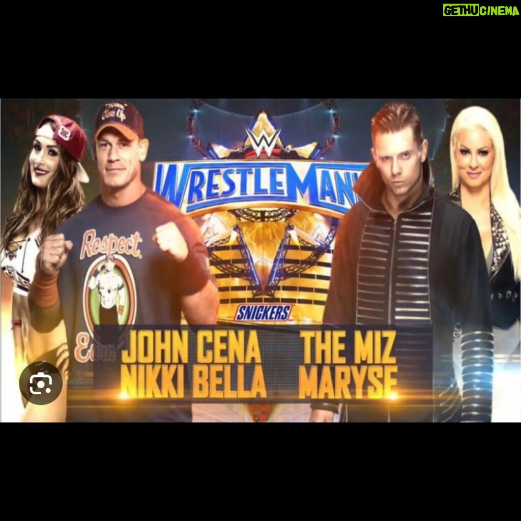 Maryse Mizanin Instagram - Of all my wrestlemania moments, walking down the ramp with my husband at wrestlemania 33 has to be my favorite! Of course all of them were special in different ways! I walked this ramp many times, some times chasing the gold and twice as champion! But this moment with @mikethemiz is my #1 Happy Wrestlemania week everyone 🤩