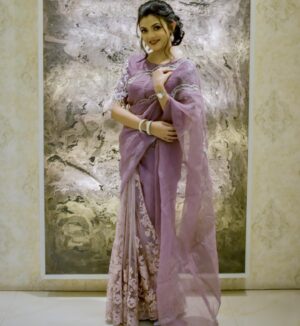 Masuma Rahman Nabila Instagram - Wearing @saimoonamin_couture 
Makeup @amoreethebeautyhouse