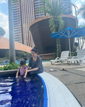 Masuma Rahman Nabila Instagram - Pool time 💦