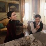 Matilda De Angelis Instagram - Oggi esce su @netflixit “La legge di Lidia Poët” e come potete notare da queste foto non ci siamo divertiti per niente a farlo. Grazie a tutti quelli che lo ameranno e anche a tutti quelli che non lo ameranno. Insomma grazie a tutti. Foto di amore mio @lucia.iuorio