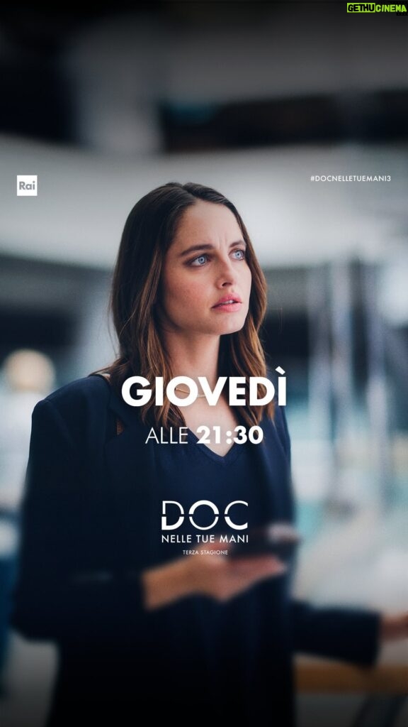 Matilde Gioli Instagram - Ci vediamo giovedì 25 gennaio alle 21:30 su Rai1 ed in streaming su RaiPlay per il terzo appuntamento con i nuovi episodi di #DOCNelleTueMani3! 🤲 💙 🔹 EPISODIO 5 – Il beneficio del dubbio 🔹 EPISODIO 6 – La vela Come finisce la puntata? Nell’attesa tutti gli episodi sono sempre disponibili su RaiPlay!