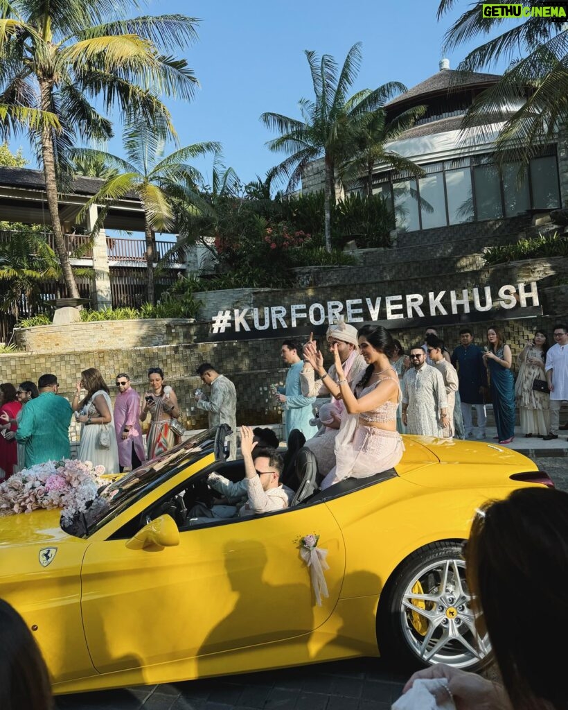 Maudy Ayunda Instagram - Love was absolutely in the air. #KurForeverKhush
