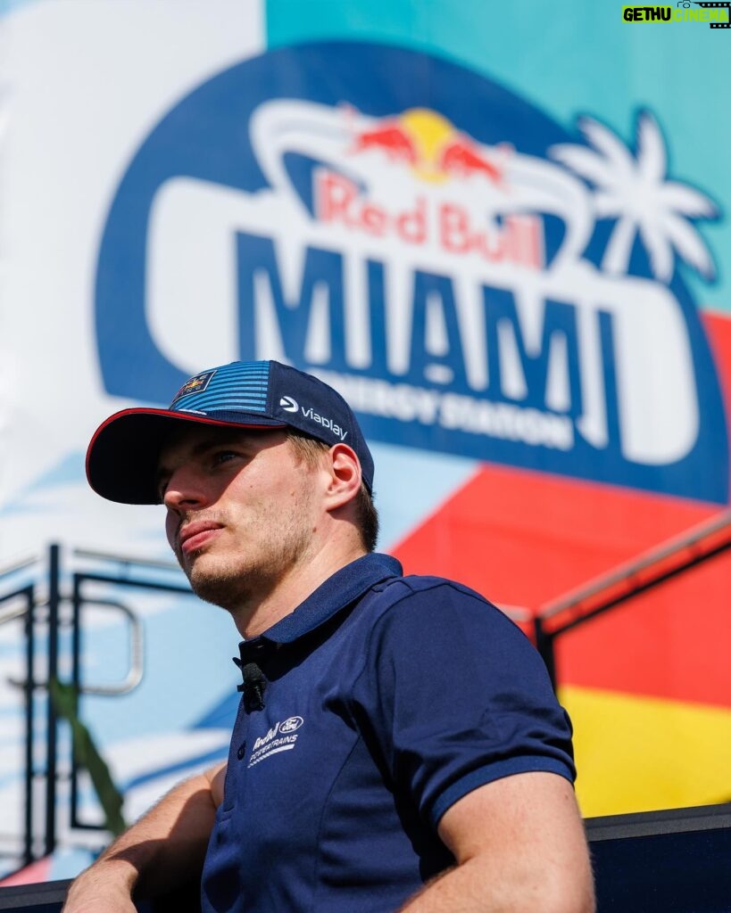 Max Verstappen Instagram - Thank you Miami 🇺🇸, always lovely 🙏