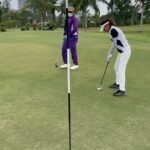 Maya Karin Instagram - Ooooh yeah!!! Haven’t played for a while but can’t wait for my next game!! #golf #puttingitright