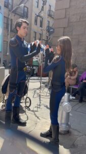 Maya Le Clark Instagram - Happy birthday big bro @diegovelazquezj! Thanks for being awesome and looking out for me on set! And…we nailed this. 👊⚡️